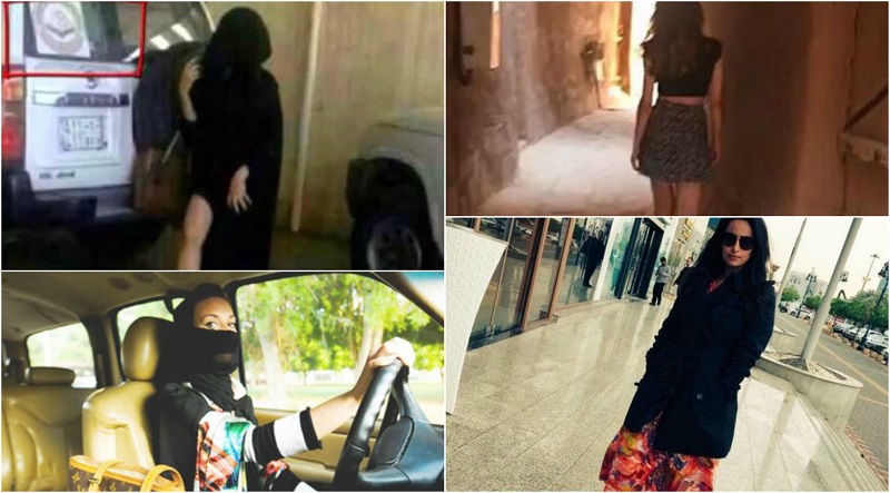 فتيات سعوديات تحدين السلطات